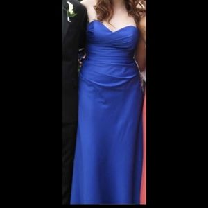 Alfred Angelo Royal Blue Evening Gown